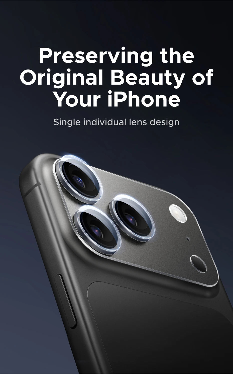 UGREEN Camera Lens Protector for iPhone 17 Pro Max Full Lens Glass for iPhone 17 Air Protective Film HD 1PCS RELUX.STORE