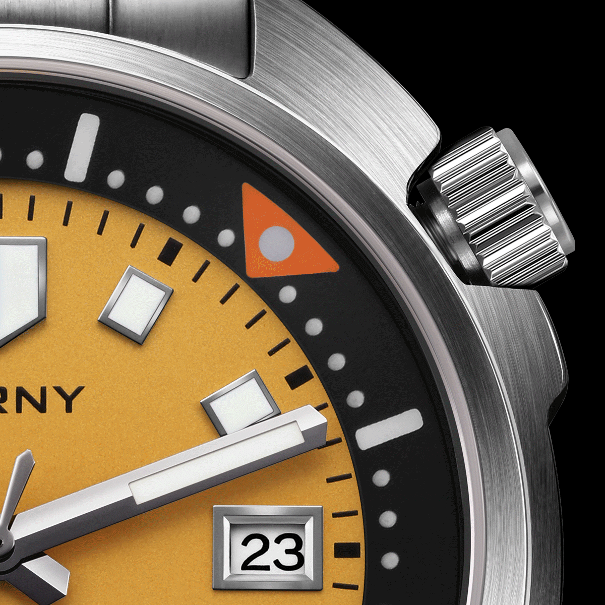 BERNY Automatic Diver Watch for Men Super Luminous Wristwatch Sapphire Sport Mechanical 20ATM 1970 Compressor Diving Men Watches