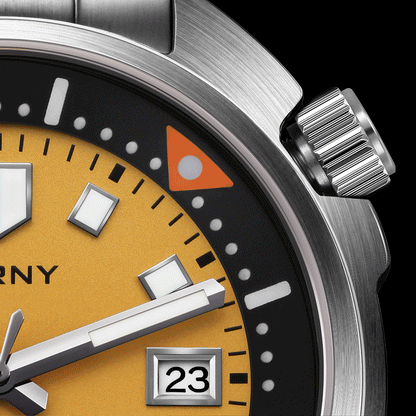 BERNY Automatic Diver Watch for Men Super Luminous Wristwatch Sapphire Sport Mechanical 20ATM 1970 Compressor Diving Men Watches