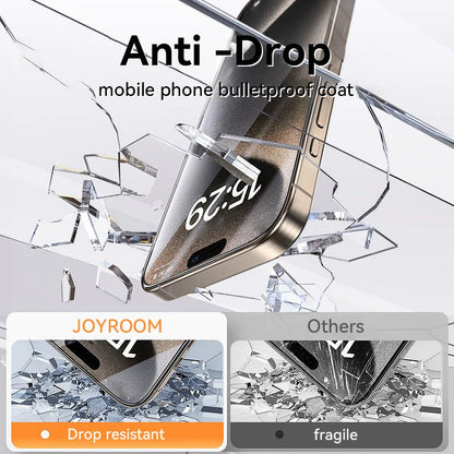 Joyroom 3/2/1PCS HD Glass For iPhone 17 16 15 Pro Max Screen Protector Full Screen Tempered Glass Protection For iPhone 17 16 15 RELUX.STORE