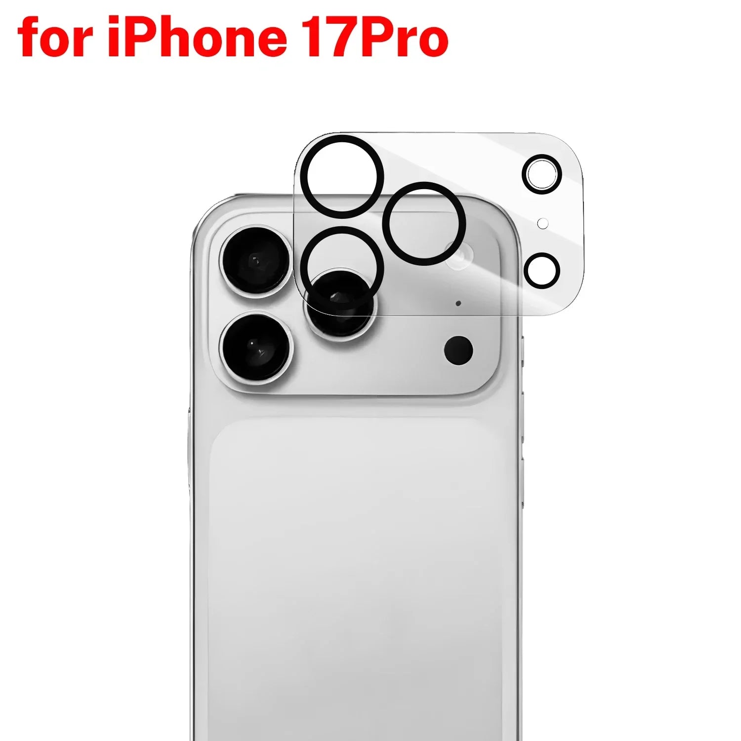 1-5PCS HD Clear Camera Lens Glass For iPhone 17 16 Pro max 17 Air 16 Plus Back Lens Anti Scratch Protector HD Glass for iPhone17 RELUX.STORE