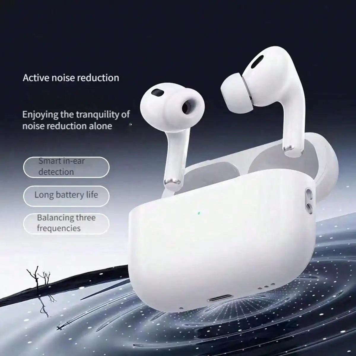 2025 Airs Pro Wireless Bluetooth Headphones - HiFi Sound, Low Latency, Noise-Canceling Earphones, High Design Quality RELUX.STORE