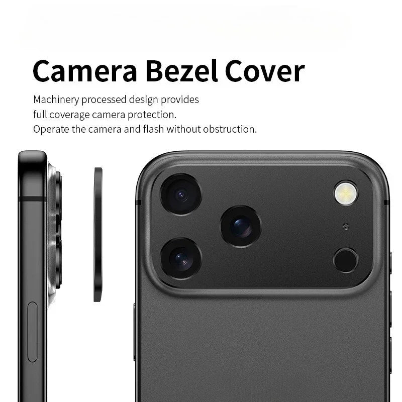 Alloy Camera Protector For Apple iPhone17 ProMax Metal Back Lens Cover Aluminum Protective Cap For Iphone 17Pro 17Air IPHONE17 RELUX.STORE
