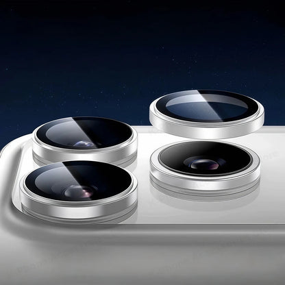 Metal Glass Camera Protector For iPhone 17 Pro 17Pro Max 17 ProMax Lens Tempered Glass Ring Cover For iPhone17 Pro Max Lens Case RELUX.STORE