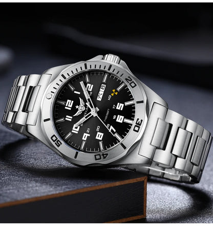 Yelang V1019 Brand 44MM Men Watch NH36 100M PROFESSIONAL WATERPROOF Deep Diving Mechanical Automatic Watch Sapphire Lens Reloj