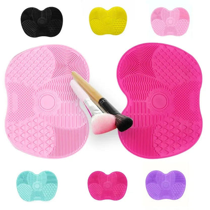 Silicone Brush Cleaner Cosmetic Make Up Washing Brush Gel Cleaning Mat Foundation Makeup Brush Cleaner Pad Scrubbe Board RELUX.STORE