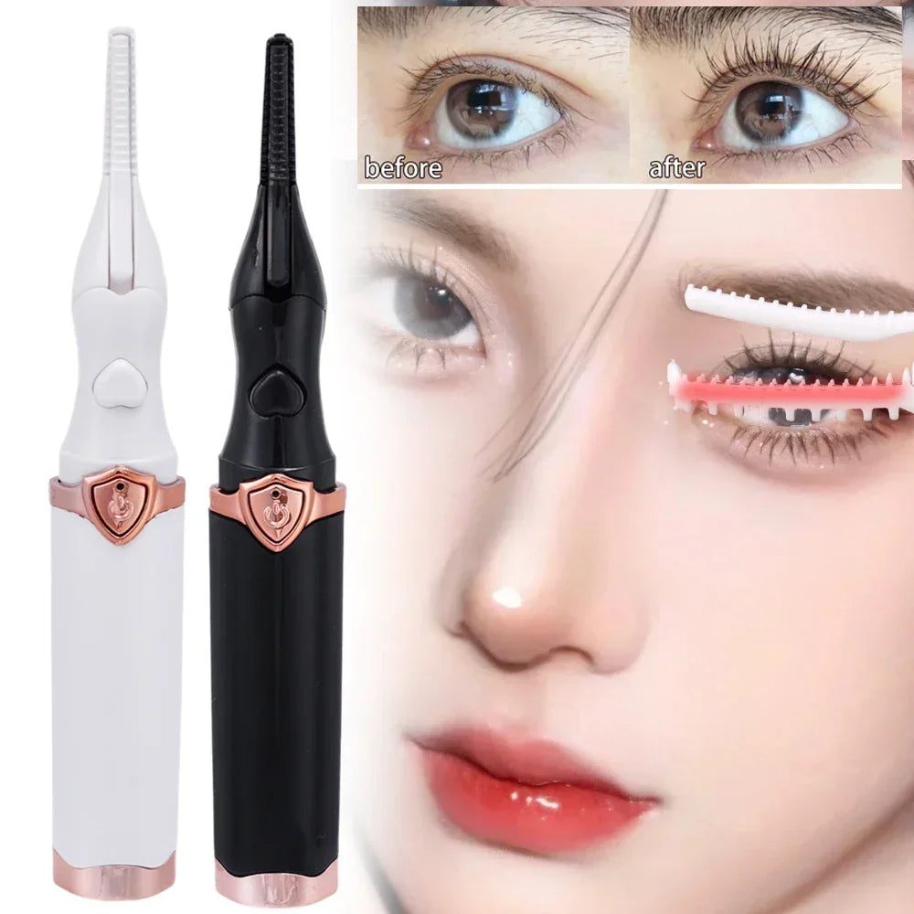 Naturally Curled Electric Eyelash Curler Intelligent Temperature Control Styling Make Up Eyelashes Curl Lasting Lash Curler Tool RELUX.STORE