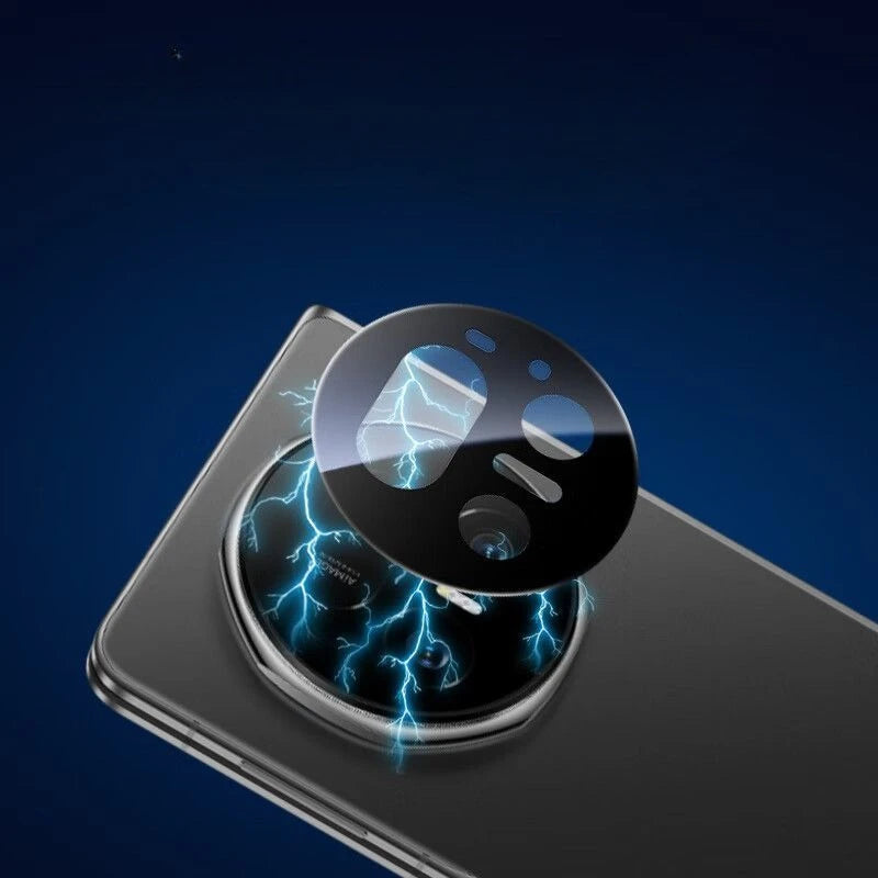 HD Camera Lens Cover For Honor Magic V5 Black Tempered Glass Camera Protector For HONOR MagicV5 mgic v 5 Lens Ring Film RELUX.STORE