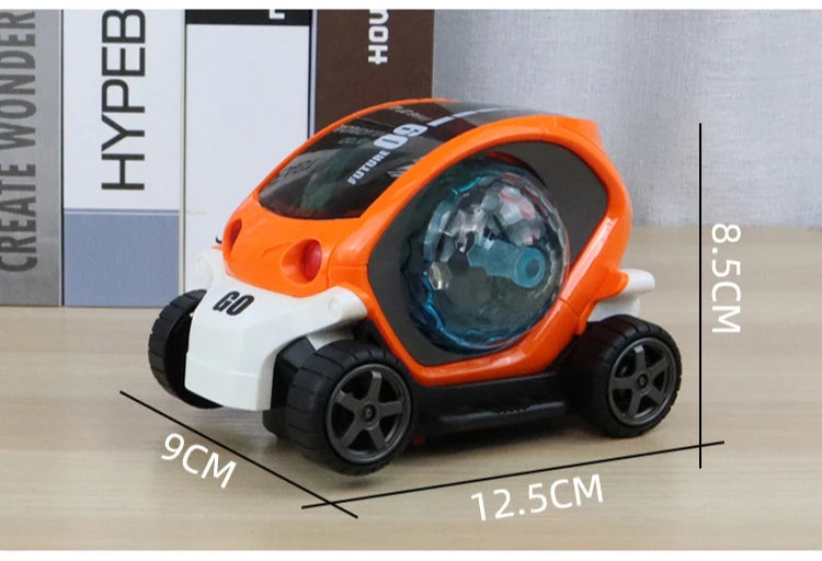 Baby Car Toys Toddler Crawling Sensory Toy Car Toys Electronic Car Tummy Time Gift for Kids 1 2 Year Old Boy Birthday Gifts