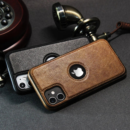 Ultra Thin Slim Business Leather Cover For iPhone 17 Air 16E 16 15 14 12  Pro Max 13 Mini Shockproof Phone Case RELUX.STORE