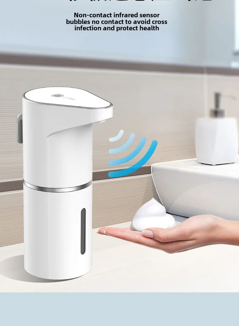 New intelligent induction multi gear contactless wall mounted vertical hand sanitizer rechargeable soap dispenser foam machine RELUX.STORE