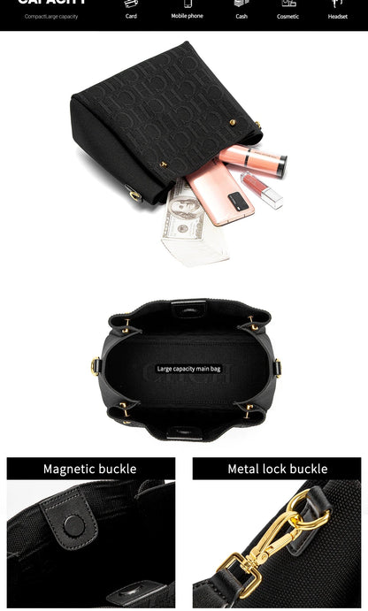 Crossbody Elegant Design Sense Letters Drawstring Design Brand Women's Bag Fashion Casual Hundred Women's Bag Crossbody RELUX.STORE
