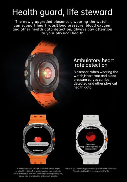2025 New W7 5G Fitness Smart Watch Full Network GPS NFC Call Information Display Men's Sports Watch Application Download