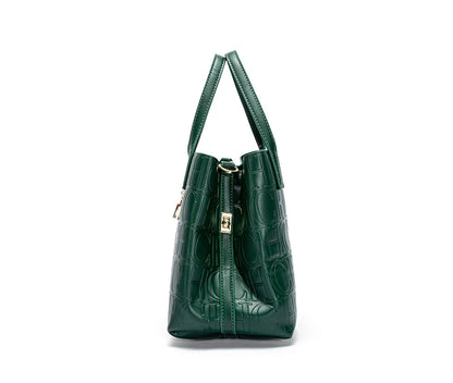Classic Simple Solid Color Women's New 2024 Large Capacity Handbag Letter Element Women's Handbag RELUX.STORE