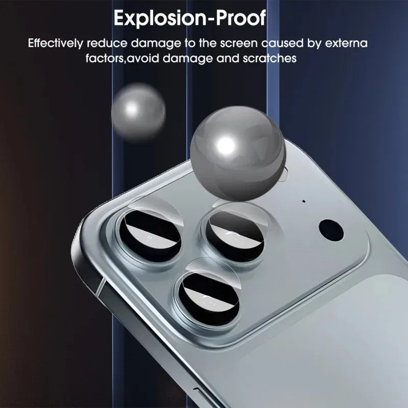 1-3Sets Hardness Tempered Glass for iPhone 17 Pro Max 17Air Camera Lens Protector Anti-scratch Protective Lens Film for iPhone17 RELUX.STORE