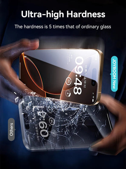 Joyroom 1/2PCS For iPhone 17 Pro Max Anti-Spy Glass Privacy Screen Protector Glass For iPhone 17 Pro 17 Air Tempered Glass Film RELUX.STORE