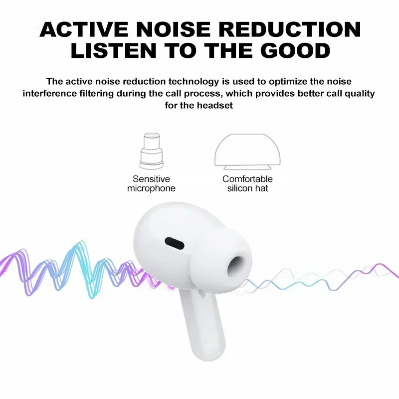 TWS Bluetooth Earphone Air Pro Wireless Earphone Sound Noise Cancelling Bluetooth Earbuds Touch Control Headphones RELUX.STORE