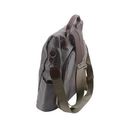 New women's casual multifunctional backpack solid color women's backpack fashionable detachable portable shoulder strap