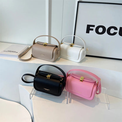 Simple Fashion Mini Square Women Crossbody Bags 2024 Luxury Designer Purses And Handbags Box Shape Pure Color Shoulder Satchels RELUX.STORE