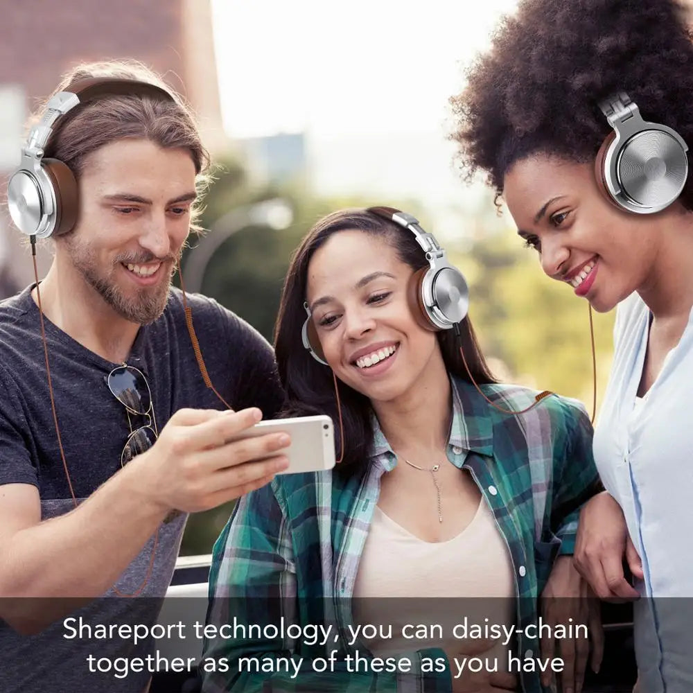 Oneodio Studio Wired Headphones Over Ear Hi-Res Audio Wired Headset With Microphone Studio DJ Stereo Headphones 3.5mm/6.35mm RELUX.STORE