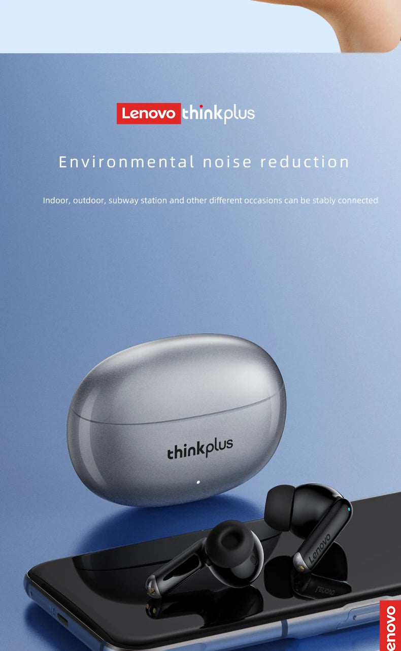 Lenovo Thinkplus XT88 in Ear Bluetooth Earphones with Dual Microphones, Stereo Noise Reduction, Bass HIFI Touch Earphones RELUX.STORE