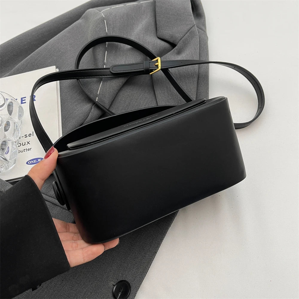 Simple Fashion Mini Square Women Crossbody Bags 2024 Luxury Designer Purses And Handbags Box Shape Pure Color Shoulder Satchels RELUX.STORE