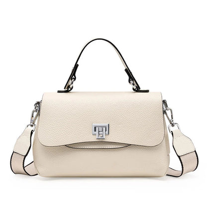Zency Women's Genuine Leather Top-Handle Bag Simple Fashion Envelope Luxury Brand Shoulder Handbag Small Crossbody for Female RELUX.STORE