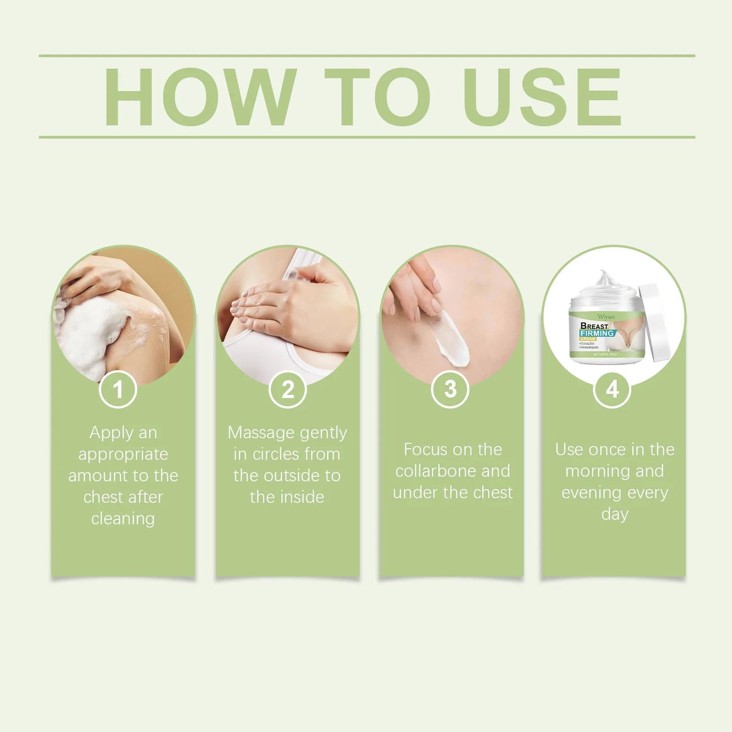 Breast Firming Cream Lifting Tightening Moisturizing Anti-Sagging Improves Elasticity Fast Absorbing for Women's Bust Care RELUX.STORE