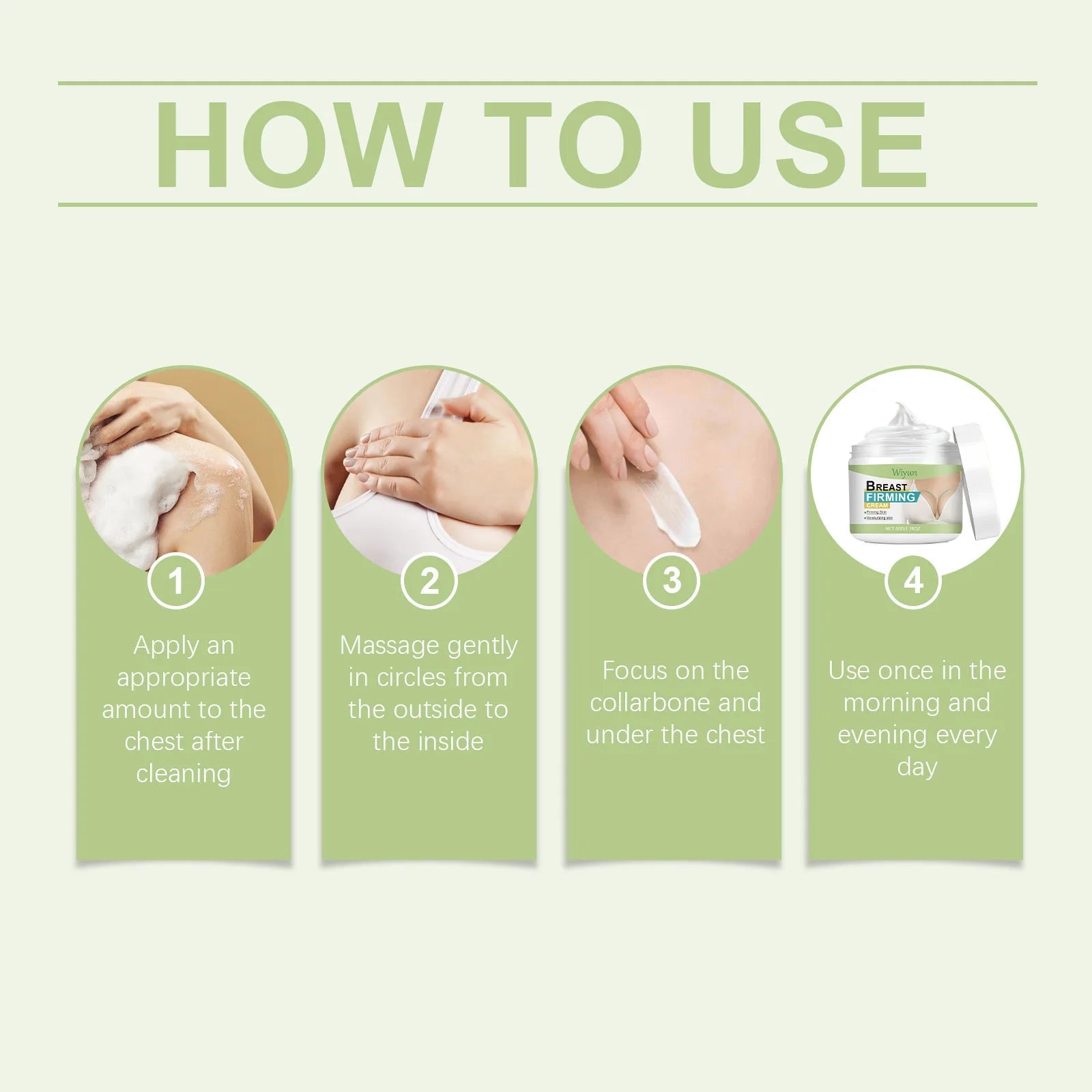 Breast Firming Cream Lifting Tightening Moisturizing Anti-Sagging Improves Elasticity Fast Absorbing for Women's Bust Care RELUX.STORE