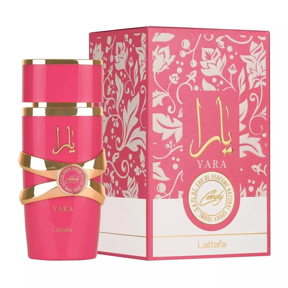 Lattafa Yara Candy Eau de Parfum EDP Spray for Women 3.4 oz/100 ml NEW in Box US RELUX.STORE