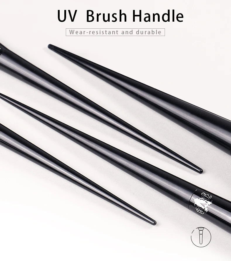 Kat Von D- Makeup Brush 35 Concealer Brush Soft Fiber Hair Elegant Black Handle Brand Makeup Brushes for Woman RELUX.STORE