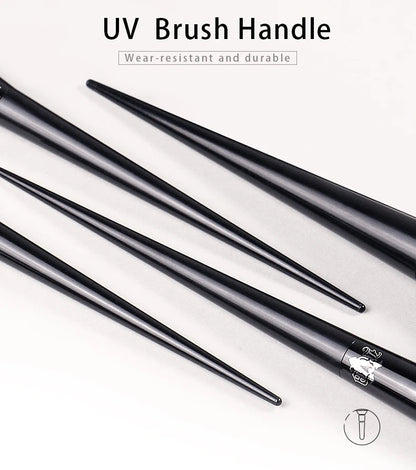 Kat Von D- Makeup Brush 35 Concealer Brush Soft Fiber Hair Elegant Black Handle Brand Makeup Brushes for Woman RELUX.STORE