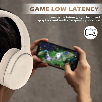 Wireless Bluetooth Earphone Stereo Hifi Headset Super Long Battery Life Game Earbuds Over-ear Wireless Headphones Blutooth