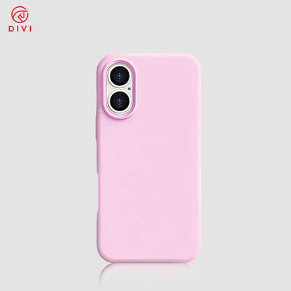 DIVI Silicone Phone Case For iPhone 17 Pro Case Pro Max Bumper Shockproof Cover Liquid Silicone Phone Case For iPhone 17 Air RELUX.STORE
