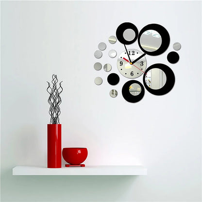2024 New Wall Clock Watch Quartz Acryli Mirror Modern Wall Stickers 3D Arrival Design Luxury Cllocks Living Room Decration RELUX.STORE