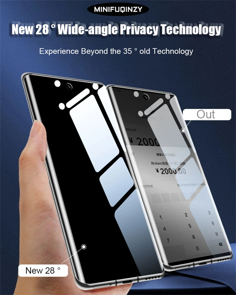 3Pcs Self Repair Film For Samsung Galaxy S25 Ultra S24 S23 S22 S20 Plus Privacy Screen Protector Unlock S21 5G Note 20 Not Glass