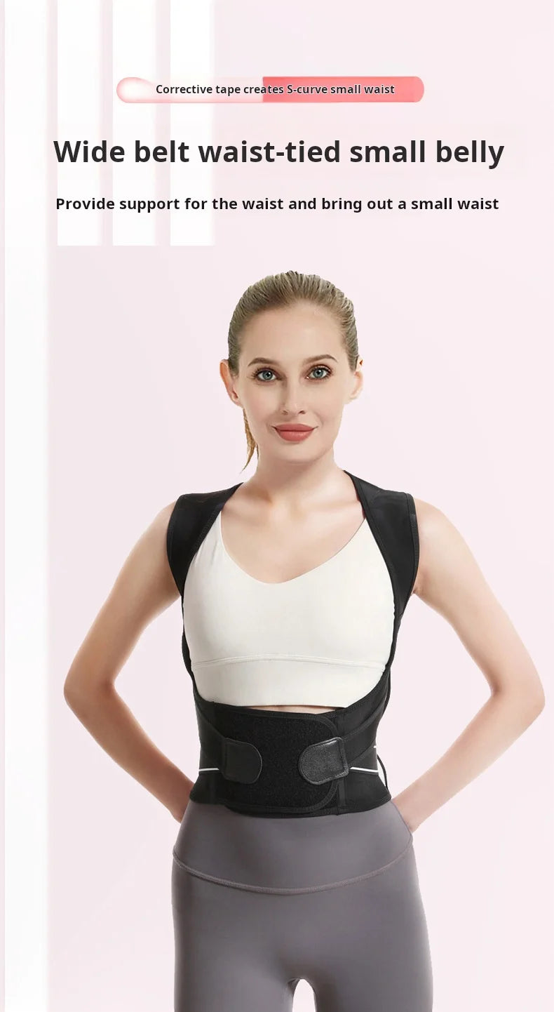 Shoulder and back posture correction with camel straps, adult body shape correction, male and female back support RELUX.STORE
