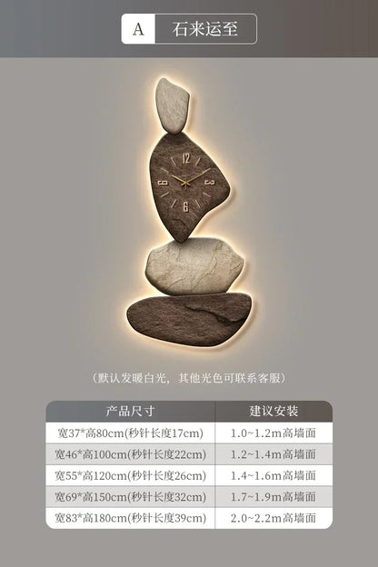Living Room Wall Clock Decor Light Luxury Unique Wall Clock Large Modern Design Silent Aesthetics Reloj De Pared Wall Decor