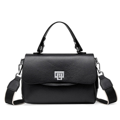 Zency Women's Genuine Leather Top-Handle Bag Simple Fashion Envelope Luxury Brand Shoulder Handbag Small Crossbody for Female RELUX.STORE