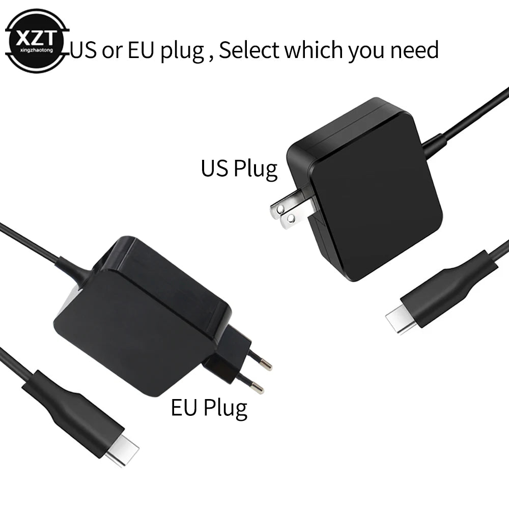 “Newest 65W/60W/45W USB-C Laptop & Phone Charger – Fast Type-C Power Adapter for MacBook, ASUS, Lenovo, Dell, Xiaomi, HP, Sony, ZenBook & More”