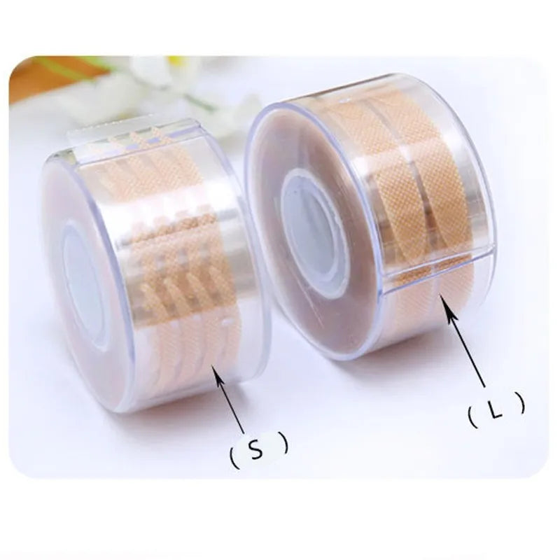 600 Pcs Eye Lift Strips Double Eyelid Tape Clear Gray Eyelid Stripe Big Eyes Invisible Double Fold Eyelid Sticker Makeup Tools RELUX.STORE