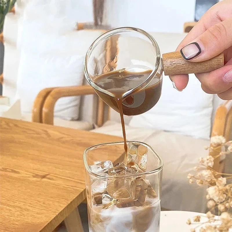 Square Heat Resistant Coffee Glass Cup With Lid and Straw Transparent Milk Tea Juice Cups Coffee Mug For Home Bar Drinkware