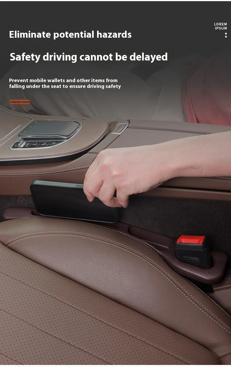 Creative and Practical Automotive Interior Products: Car Seat Gap Plug, Anti-leak Strip, Multi-functional Storage Box RELUX.STORE