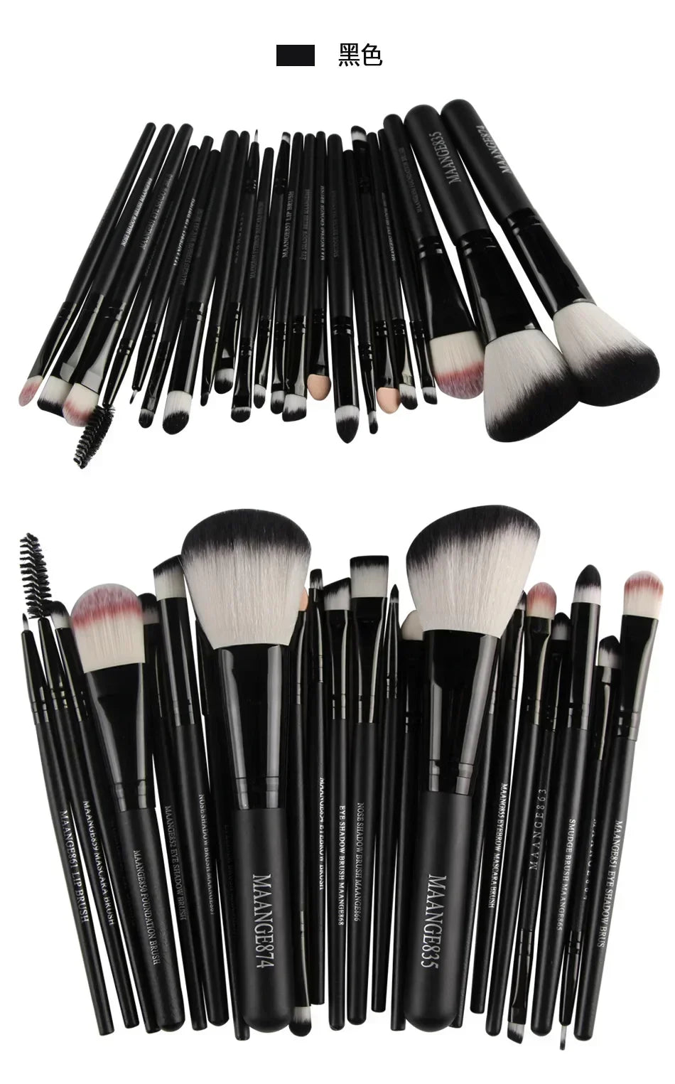 3/13/22pcs Professional Makeup Brushes Tools Set Make Up Brush Tools Kits for Eyeshadow Eyeliner Cosmetics Brushes Maquiagem RELUX.STORE