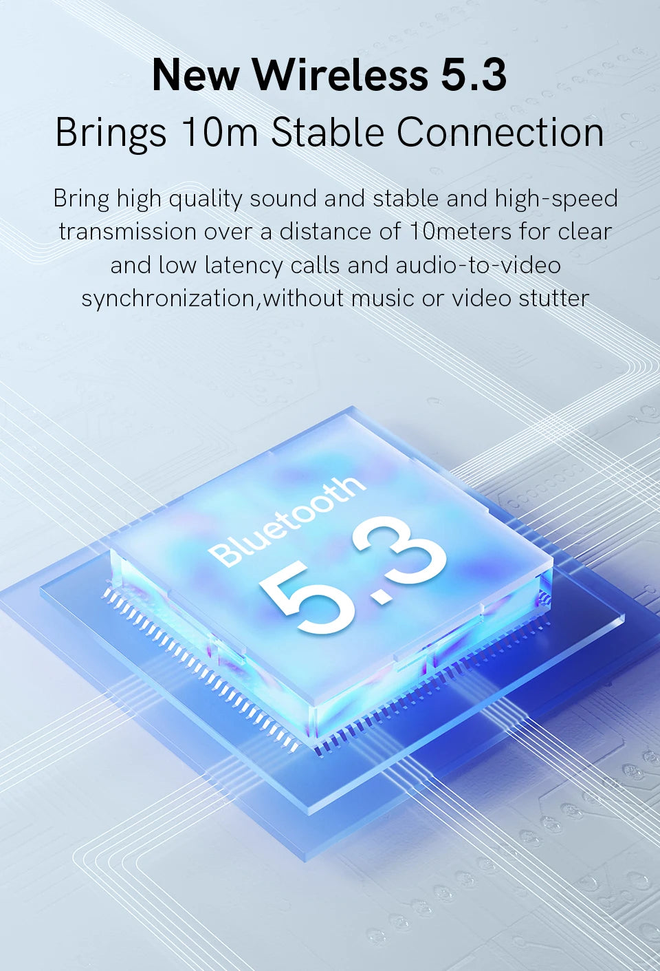 QCY H2 H2 Pro Wireless Headphones Bluetooth 5.3 BASS Mode Hifi Stereo Headset Over the Ear Gaming Earphones Dual Device Connect