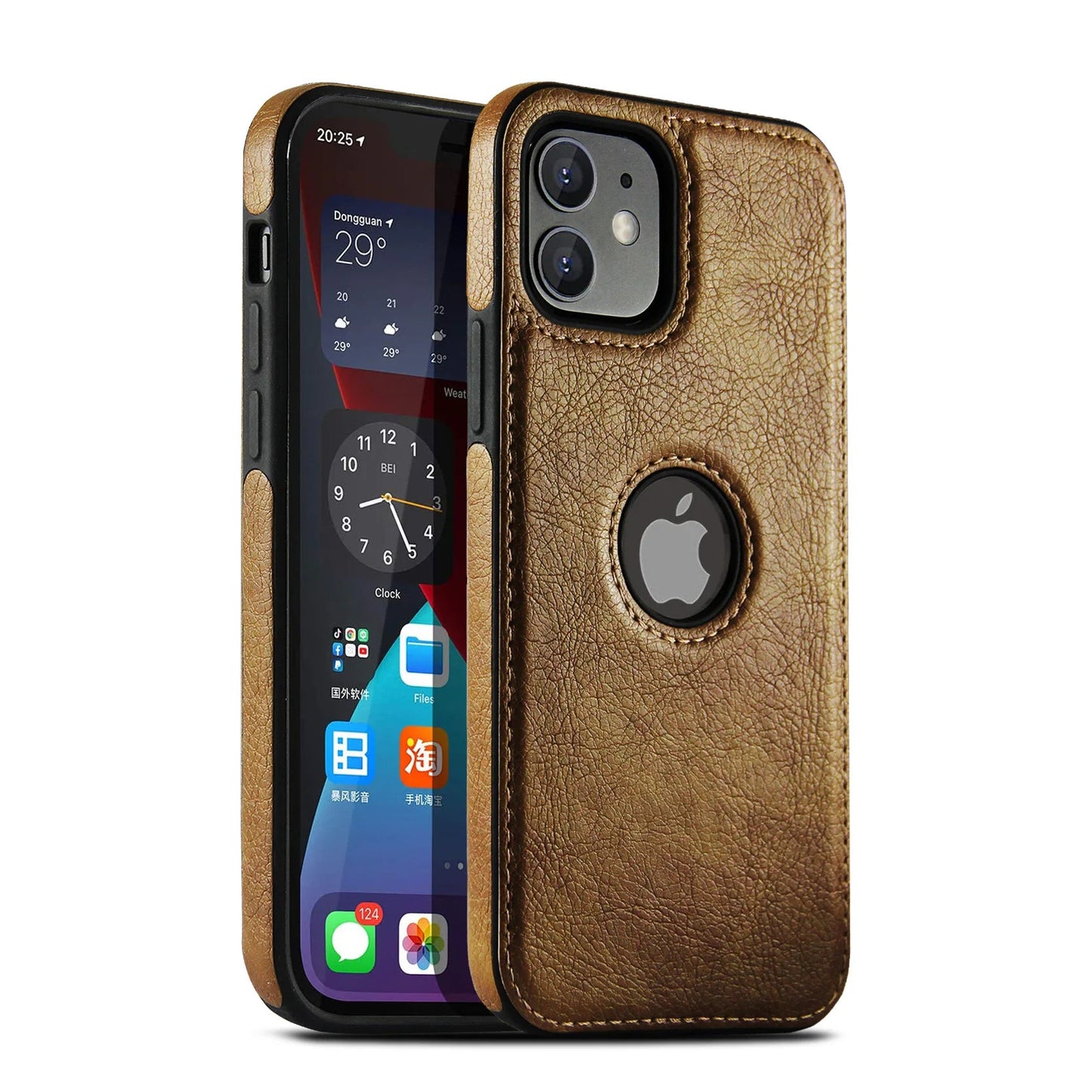Ultra Thin Slim Business Leather Cover For iPhone 17 Air 16E 16 15 14 12  Pro Max 13 Mini Shockproof Phone Case RELUX.STORE