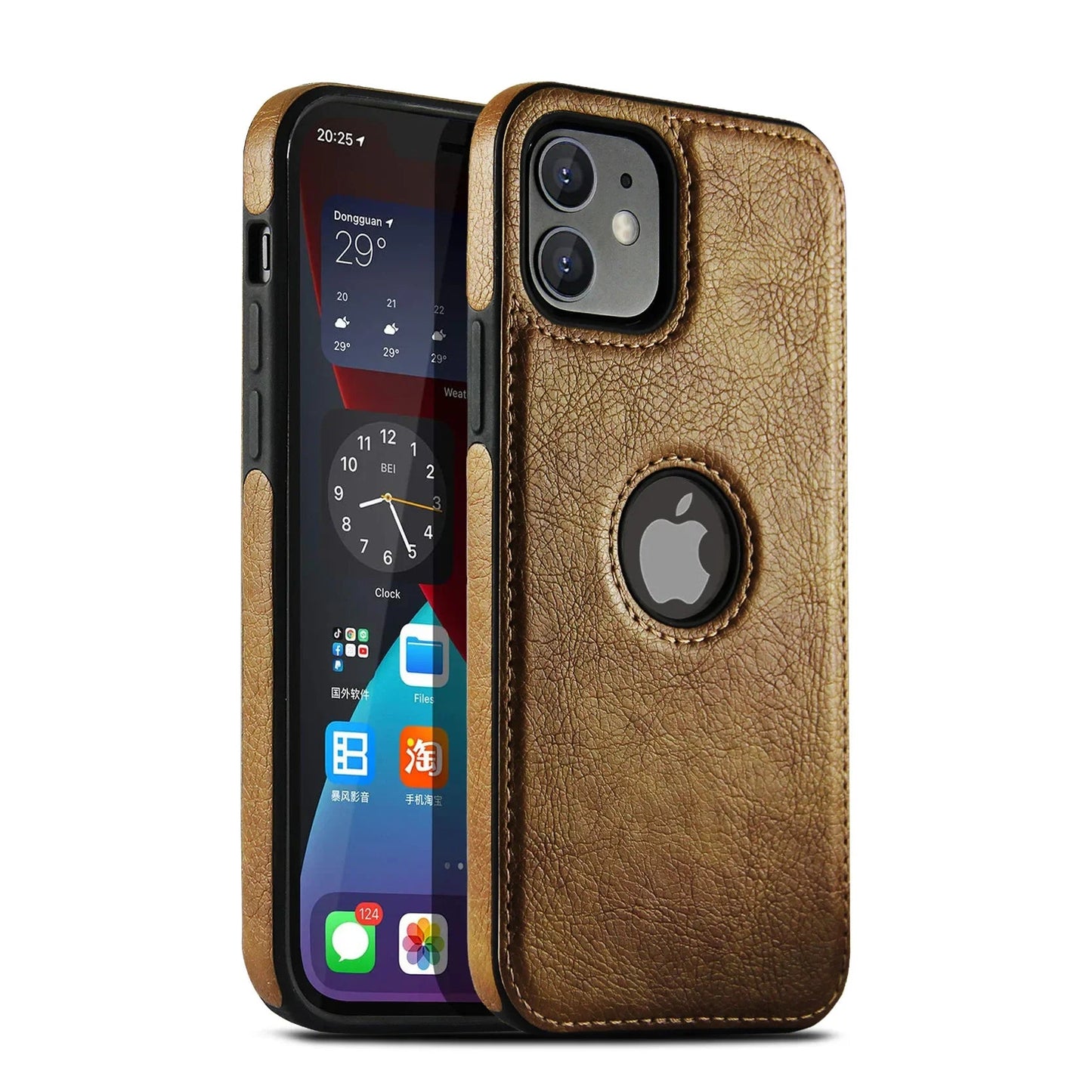 Ultra Thin Slim Business Leather Cover For iPhone 17 Air 16E 16 15 14 12  Pro Max 13 Mini Shockproof Phone Case RELUX.STORE