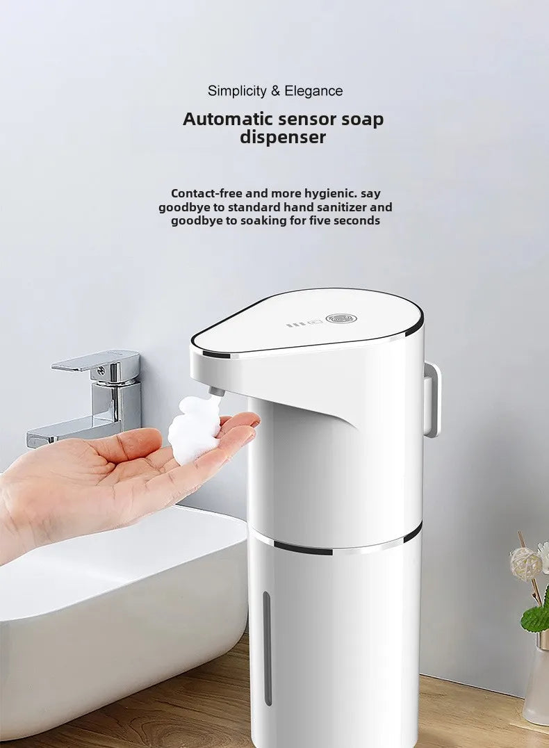 New intelligent induction multi gear contactless wall mounted vertical hand sanitizer rechargeable soap dispenser foam machine RELUX.STORE