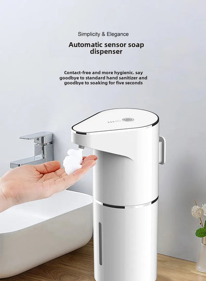New intelligent induction multi gear contactless wall mounted vertical hand sanitizer rechargeable soap dispenser foam machine RELUX.STORE