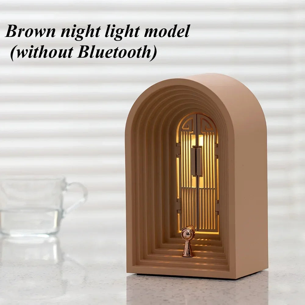 Desktop Ornament, Desk Lamp, LED Creative Bedside Decoration, Night Light, Bedroom Living Room, USB Charging, Bluetooth Speaker